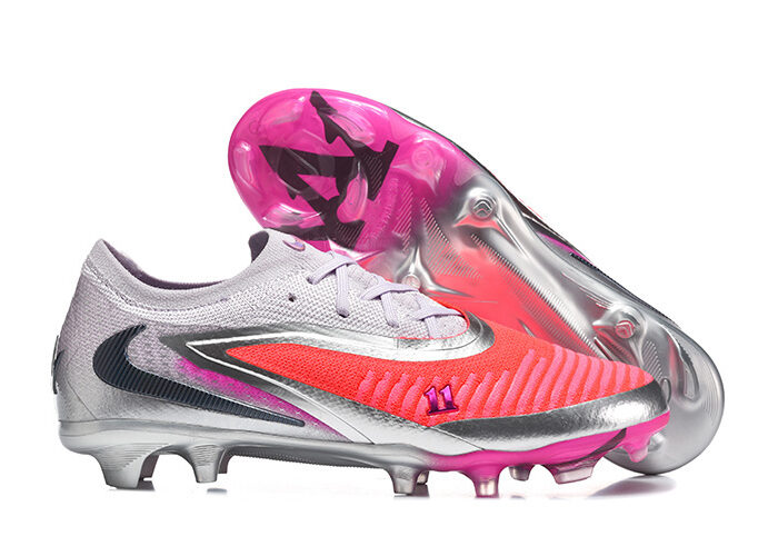 Nike Phantom 6 Elite FG - Grey/Pink