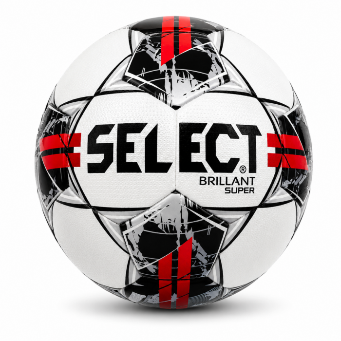 Select Ballon Brillant Super V22 - Blanc/Gris/Rouge