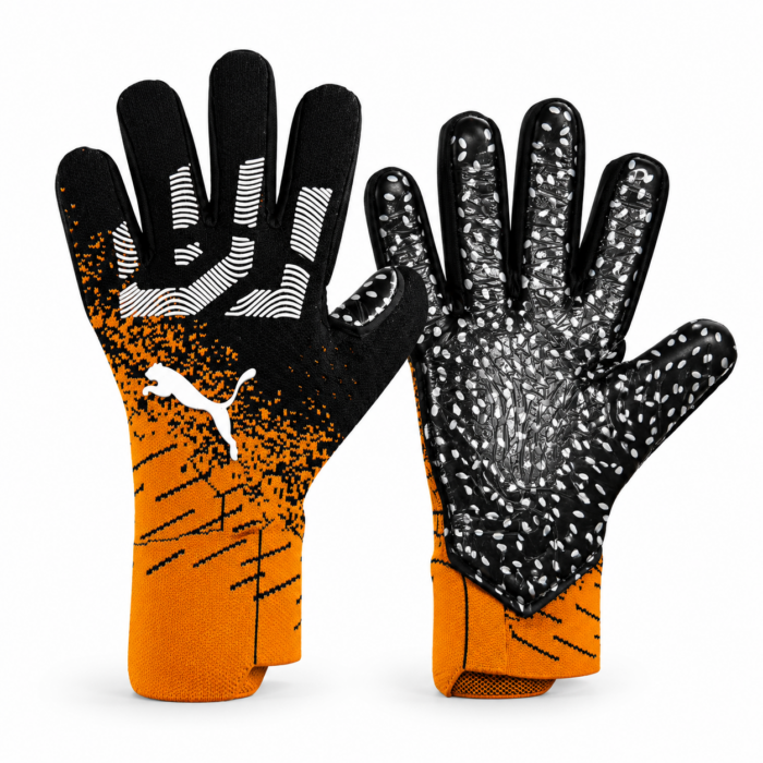 PUMA GANTS DE GARDIEN PRO – NOIR/ORANGE