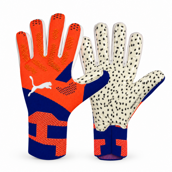 PUMA GANTS DE GARDIEN PRO – ORANGE/BLEU