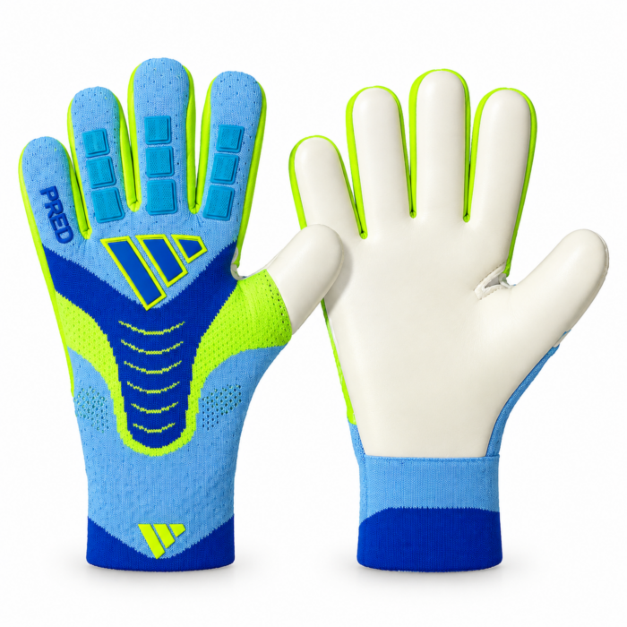 ADIDAS GANTS DE GARDIEN PREDATOR PRO – BLEU/PISTACHE